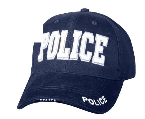9489 Deluxe Police Navy Blue Low Profile Insignia Cap