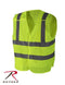 9564 / 9568 Rothco 5-point Breakaway Vest - Safety Green