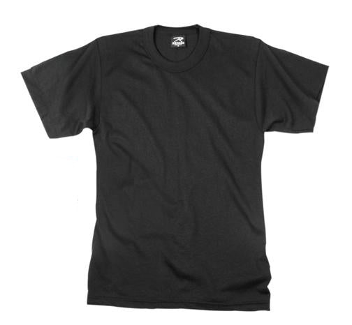 9590 Rothco Moisture Wicking T-shirt - Black
