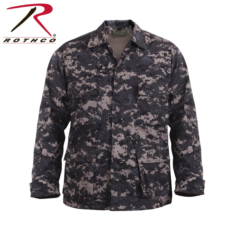9630 Rothco Digital Camo BDU Shirts - Subdued Urban Digital Camo