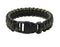 967 Rothco Olive Drab/Black Deluxe Paracord Bracelet