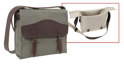 9671 Rothco Vintage Canvas/leather Medic Bag - No Imprint