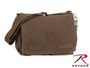 9694 Rothco Heavyweight Canvas Classic Messenger Bag - Earth Brown