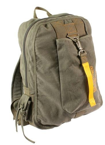 9764 ROTHCO VINTAGE CANVAS FLIGHT BAG - OLIVE DRAB