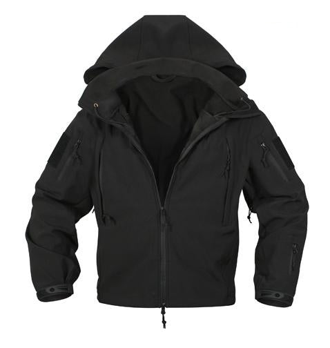 9767 Rothco Special Ops Tactical Softshell Jacket - Black