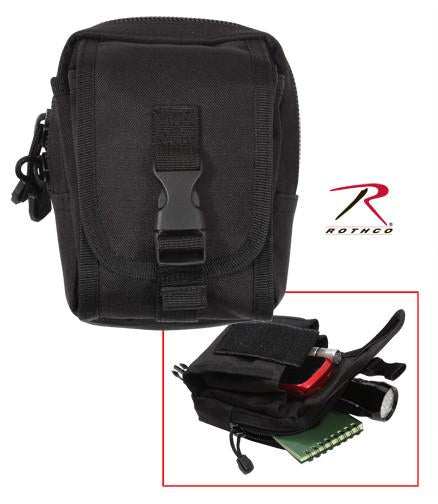 9774 Rothco Molle Compatible Accessory Pouch - Black