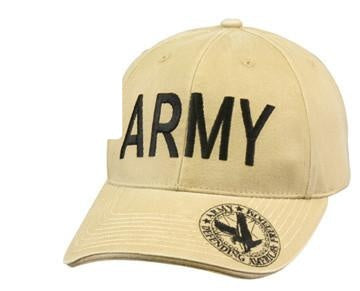 9788 VINTAGE DELUXE LOW PROFILE INSIGNIA CAP - KHAKI ARMY