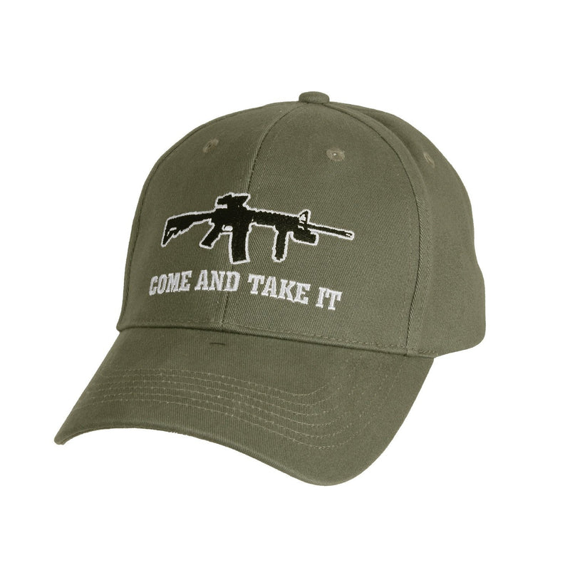 9809 Rothco Come and Take It Deluxe Low Profile Cap - Olive Drab