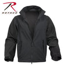 Rothco Soft Shell Uniform Jacket - Black, Medium (AUCTION)