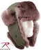 9860 Rothco Fur Flyer's Hat - Olive Drab