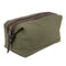 9866 Rothco Canvas & Leather Travel Kit - Olive Drab