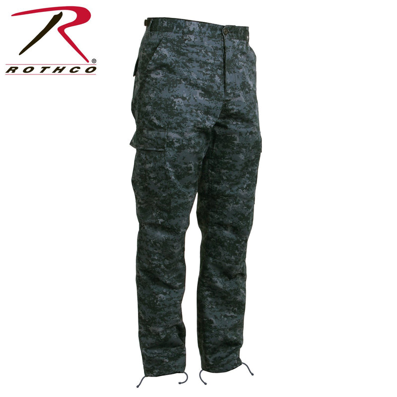 99660 Rothco Digital Camo BDU Pants - Midnite Digital Camo