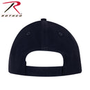 99885 Rothco Thin Blue Line Low Profile Cap - Black, New without Tags