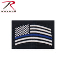 99885 Rothco Thin Blue Line Low Profile Cap - Black, New without Tags