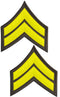 Tactical 365Â® Operation First Response Pair of Corporal Rank Uniform Chevron Emblem