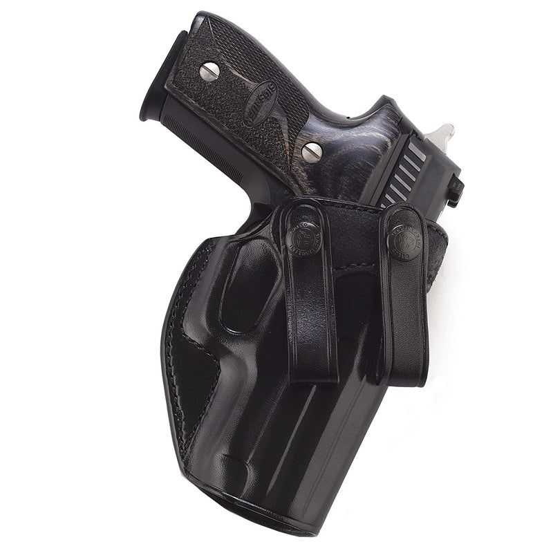 Galco Summer Comfort Inside the Waistband Holster 1911 Officer Leather Black Left Hand