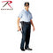 30025 Rothco Short Sleeve Uniform Shirt - Light Blue