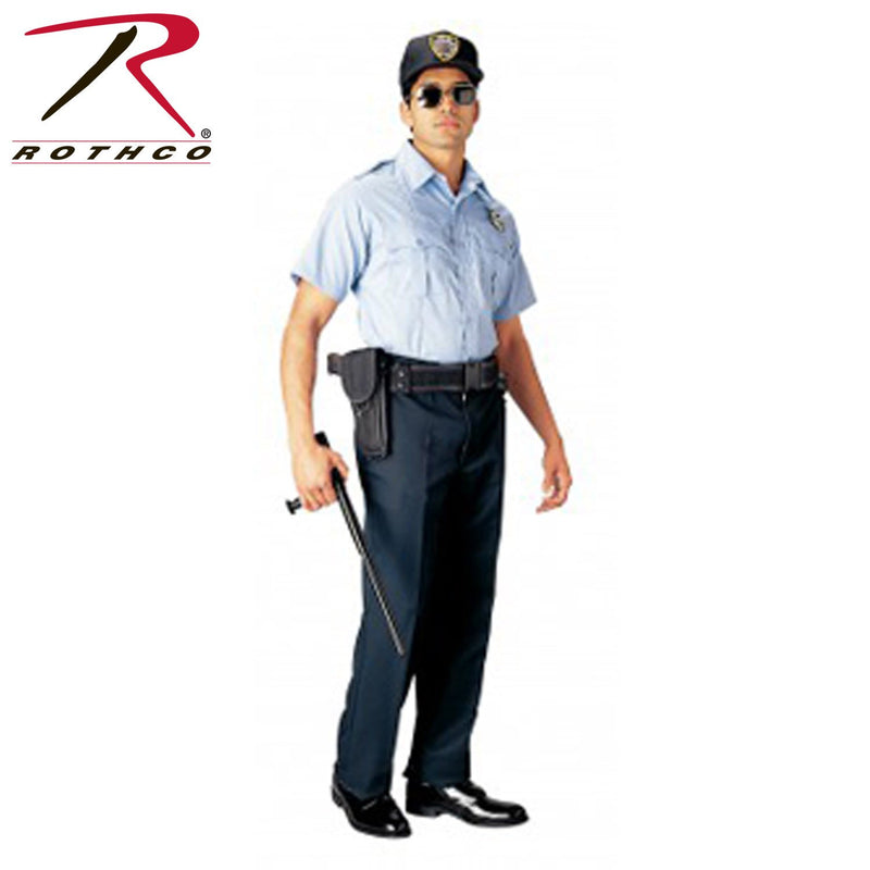 30025 Rothco Short Sleeve Uniform Shirt - Light Blue