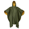 3634 Rothco Reversible PVC Poncho - Olive Drab/Yellow