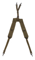 40055 Rothco G.I. Type Enhanced Nylon Y Style LC-1 Suspenders - Olive Drab, Black