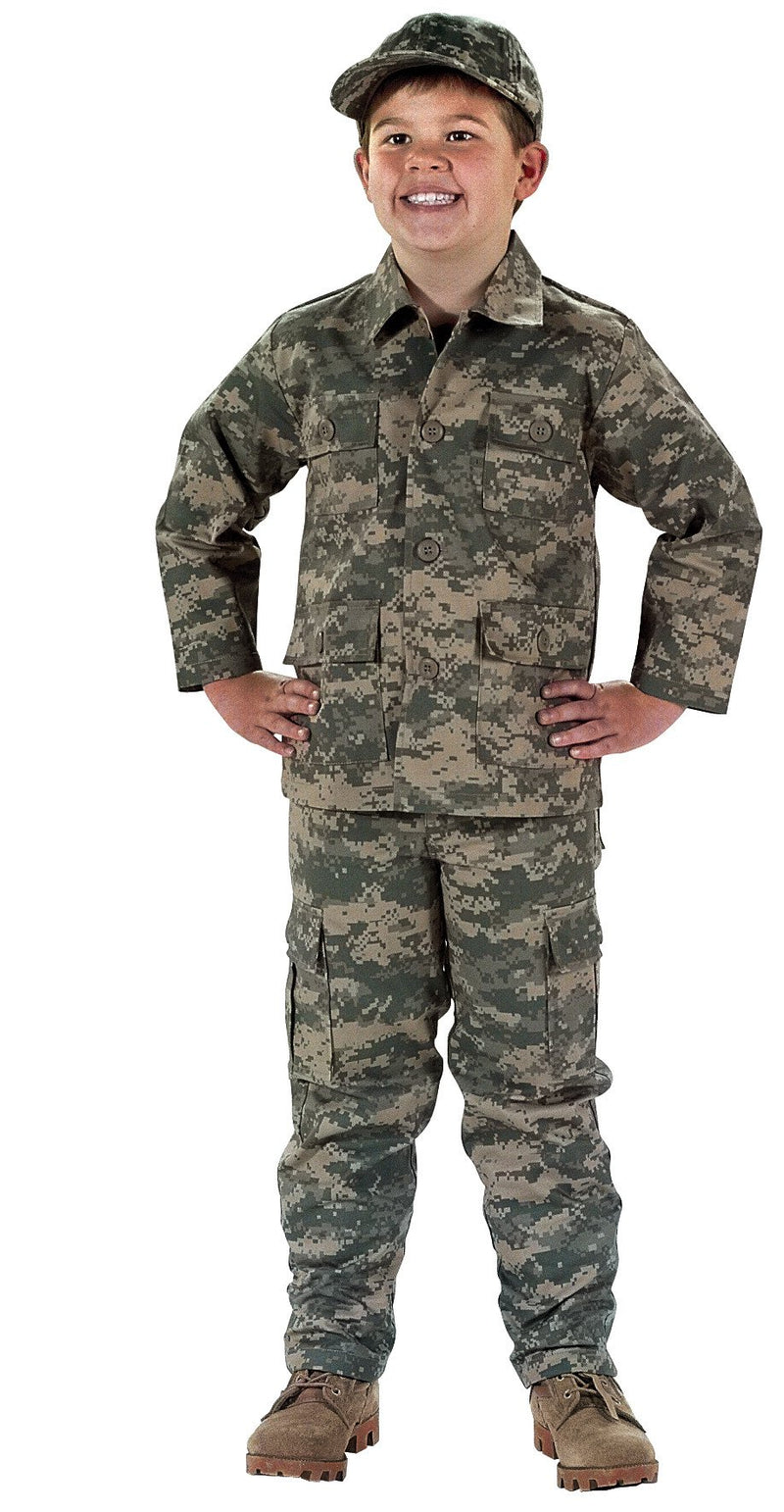 66210 Rothco Kids Military BDU Shirt - ACU Digital Camo