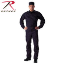 6110 Rothco Ultra Forcetm 2-pocket Navy Blue Tactical B.D.U. Shirt