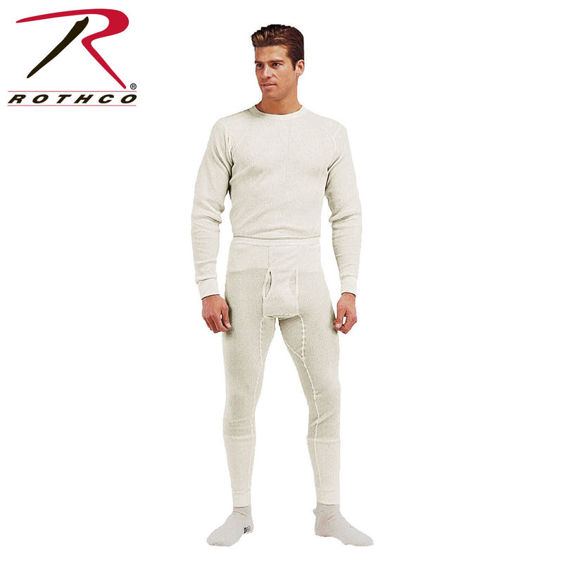 6446 Rothco Thermal Knit Underwear Top - Natural