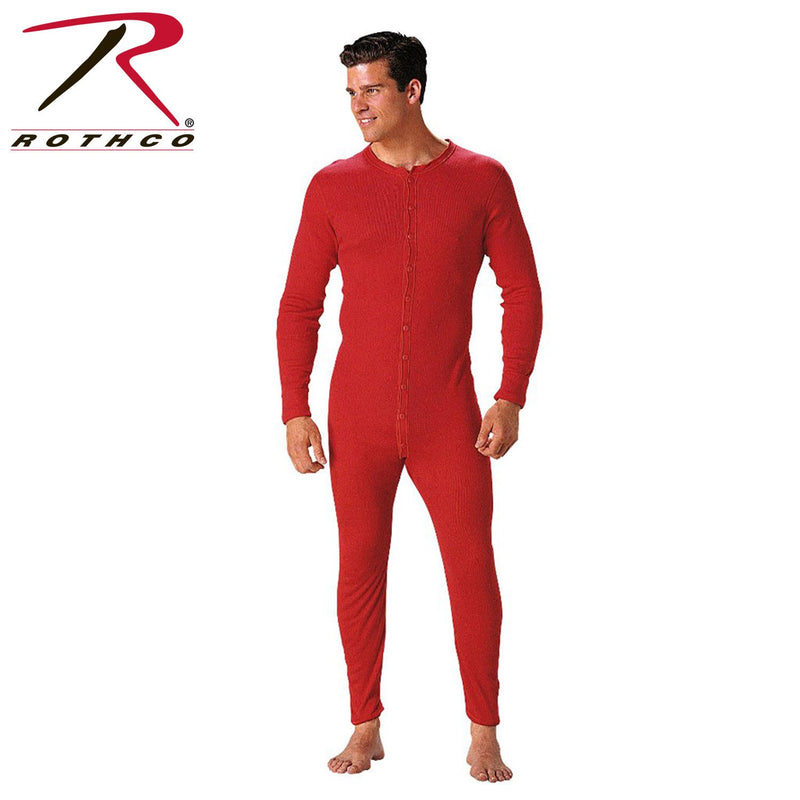 6453 Rothco Red Union Suit