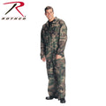 7003 Rothco Woodland Camo Long Sleeve Flightsuits