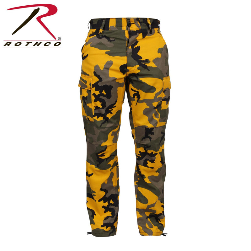 8875 Rothco Color Camo Tactical BDU Pants - Stinger Yellow Camo