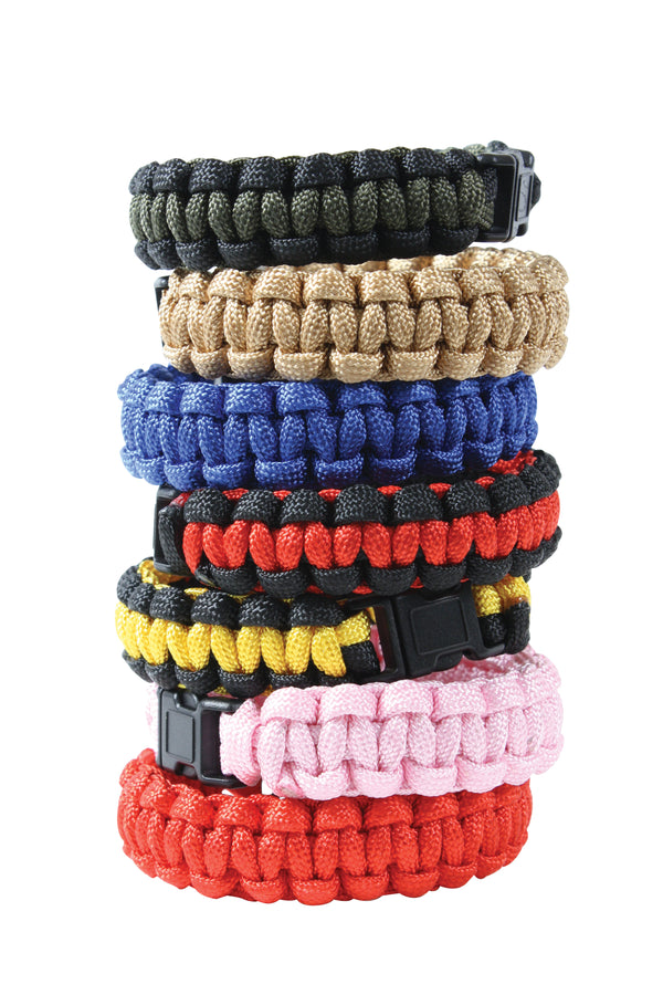 927 Rothco Paracord Bracelet - Soft Pink