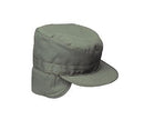 5712 Rothco G.I. Type Olive Drab Combat Cap W/Earflaps