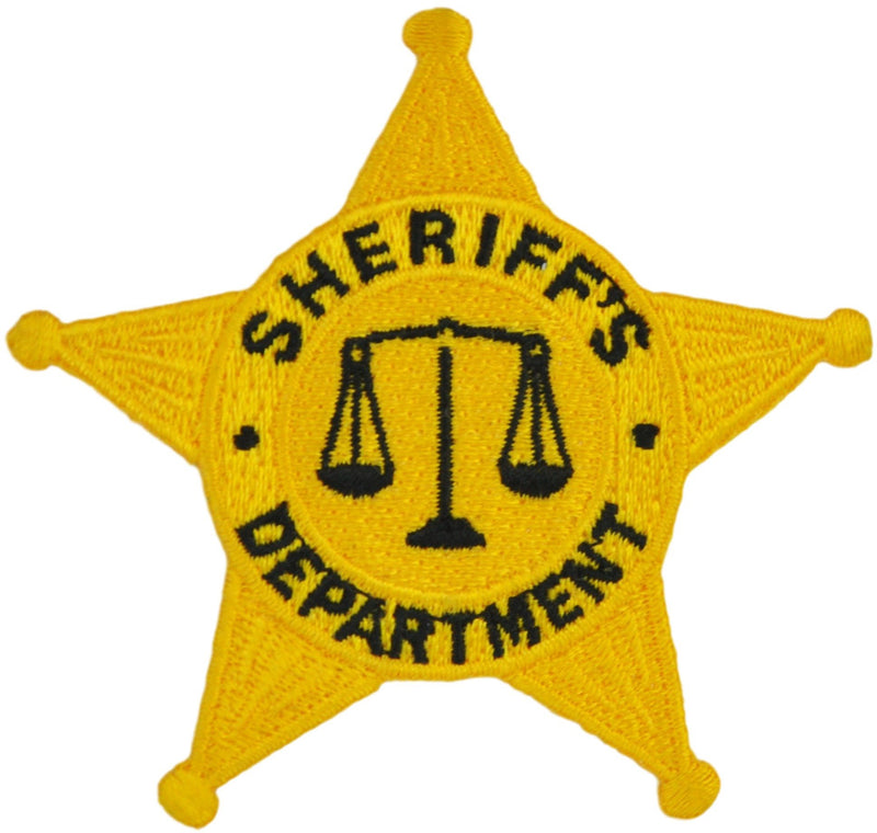 Tactical 365Â® Operation First Response 5 Point Star Sheriff Duty Emblem Patch