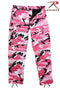 8670 Rothco Color Camo Tactical BDU Pants - Pink Camo