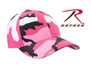 9180 Rothco Pink Camo Supreme Low Profile Cap