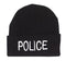 5443 Rothco Black Police Embroidered Watch Cap