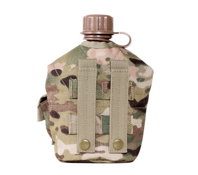 612 Rothco GI Style MOLLE Canteen Cover - MultiCam