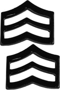 Tactical365Â® Pair of Sergeant Rank Insignia Pins for Police or Military
