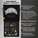 Magnet Driver Space Rocket Precision Screwdriver Kit