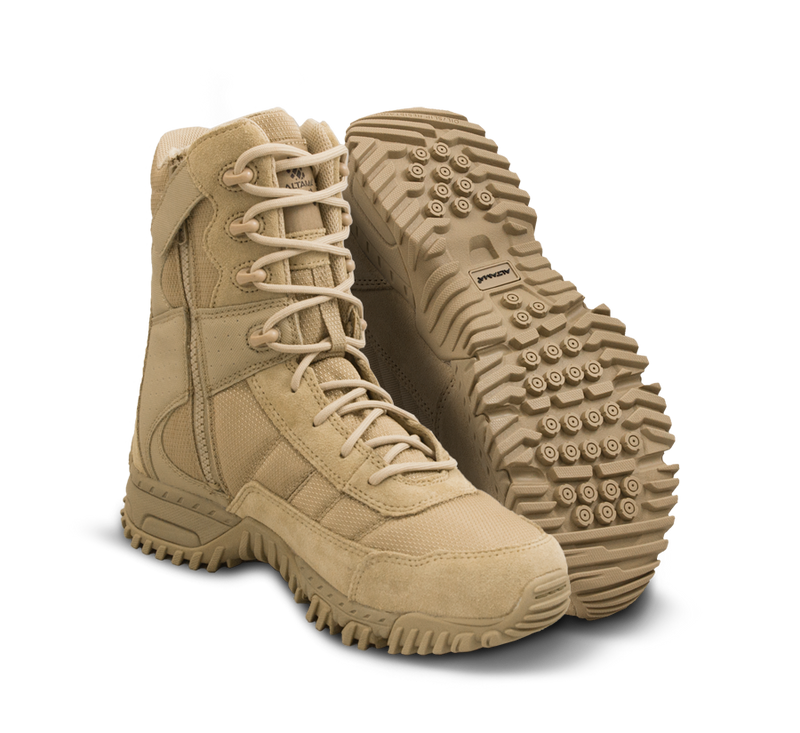 Altama Vengeance SR 8" Side Zip Men's Tactical Boot - Tan