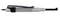 Zak Tool Pocket Key - Aluminum Grip - No. 13-GRAY: Silver/Gray Finish