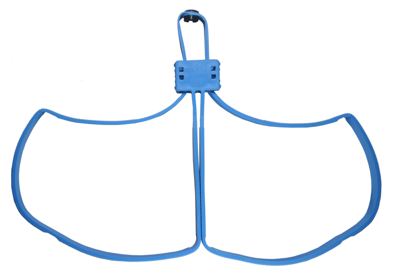 Cobra Cuffs Disposable Restraints Heavy Duty Zip Tie Cable Cuffs, 3 Pack