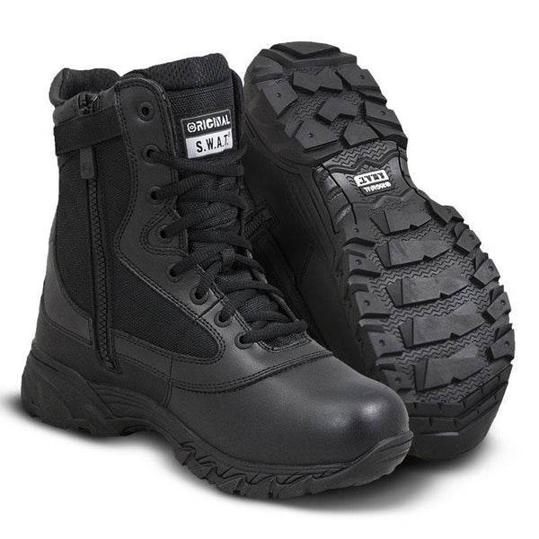 Original S.W.A.T. Men's Chase 9" Side-Zip-M, Black