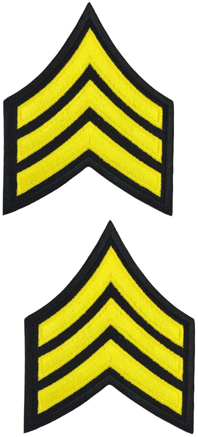 Tactical 365Â® Operation First Response Pair of Sergeant Rank Uniform Chevron Emblem Patches