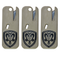 Cobra Cutter Keychain Plastic Restraint Blade Emergency Seat Belt Cutter and Box Opener | 3 Pack
