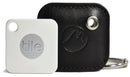 Tile Mate Cover with Keychain - Vegan Leather Design Key Fob Case for 2nd Gen Tile Phone and Item Finder