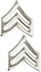 Tactical365Â® Pair of Sergeant Rank Insignia Pins for Police or Military