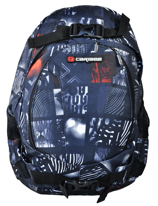 Caribee Pivot Skater Day Pack, Signature Print